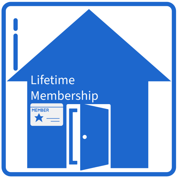 "All Pro Clean lifetime membership card featuring a sleek design with the company logo, representing unlimited cleaning services for members."